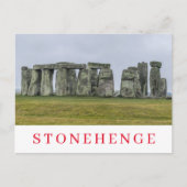 Steencirkel Stonehenge zicht ansichtkaart Briefkaart (Voorkant)