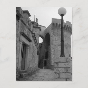 Steengebouwen in Korcula Briefkaart