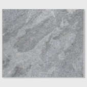 Steengranietstructuur grijs steenhoudend aardewerk cadeaupapier (Vlak)