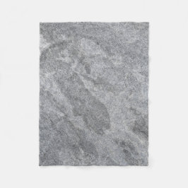 Steengranietstructuur grijs steenhoudend aardewerk fleece deken