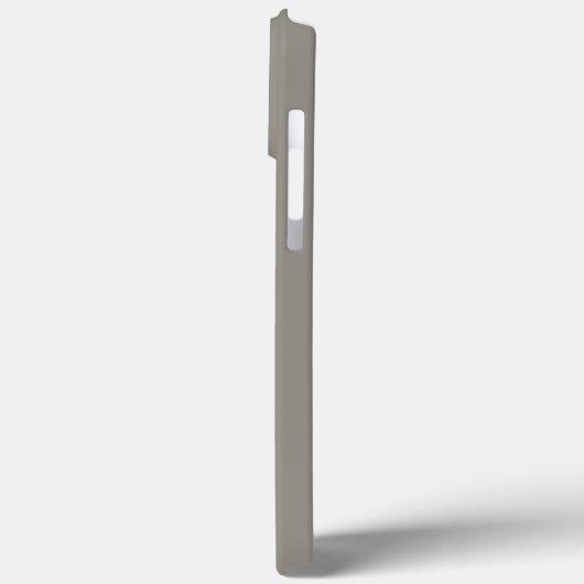 Steengrijs Case-Mate iPhone Case (Achterkant / Links)