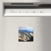 Steengroeven in wit marmer, Carrara - Italië Magneet (Insitu (Vaatwasser))