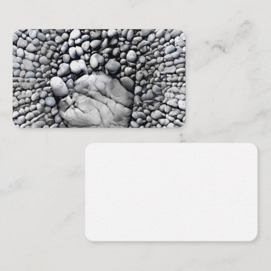 Steenhand Visitekaartje (Voorkant / Achterkant)