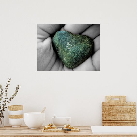 Steenhart Poster (Keuken)