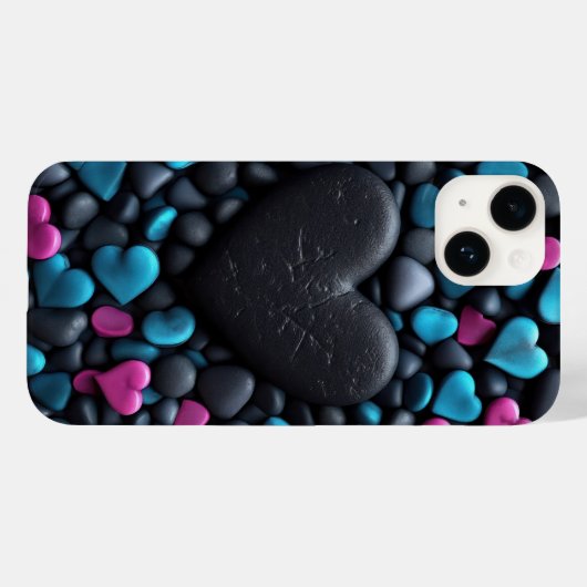 Steenharten Case-Mate iPhone Case (Achterkant (horizontaal))