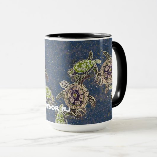 steenhaven nj turtle - mok - of verander het toevl (Voorkant rechts)