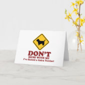 Steenhoop Terrier Kaart (Gele Bloem)