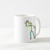 Steenhouwer Stickman Koffiemok (Voorkant rechts)