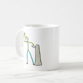 Steenhouwer Stickman Koffiemok (Voorkant links)