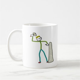 Steenhouwer Stickman Koffiemok
