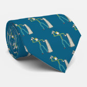 Steenhouwer Stickman Stropdas (Opgerold)