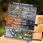 steenhouwerij flyer<br><div class="desc">Verhoog uw stenen metselwerk bedrijf met premium Visitekaartjes! Maak indruk op potentiële klanten en branchegenoten met onze hoogwaardige, aangepaste visitekaartjes die speciaal zijn ontworpen voor steenmetselbedrijven. Deze kaarten combineren elegantie en professionaliteit om een krachtige eerste indruk te maken en u te onderscheiden in de competitieve wereld van steenmetselwerk. Upgrade uw...</div>
