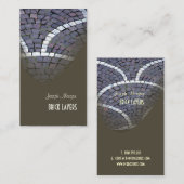 Steenhouwers, steenwerkers visitekaartjes (Voorkant / Achterkant)