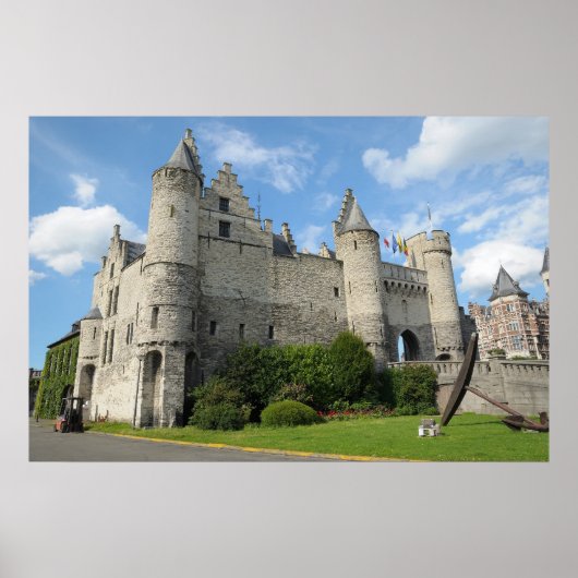 steenkasteel poster (Voorkant)