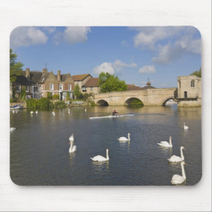 Steenketbrug en de Ouse, St. Ives Muismat