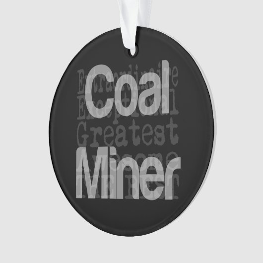 steenkolenmijnbouwer-extraordinaire ornament (voorkant)