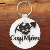steenkolenmijner sleutelhanger (Voorkant)