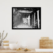 Steenkool 1910 poster (Keuken)