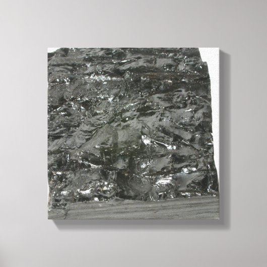 Steenkool Canvas Afdruk (Voorkant)