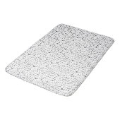 Steenkool Confetti Aquarel Stippen Badmat (Gekanteld)