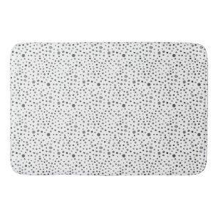 Steenkool Confetti Aquarel Stippen Badmat