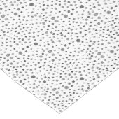 Steenkool Confetti Waterverf Stippen Tafel Runner Medium Tafelloper (Hoek)