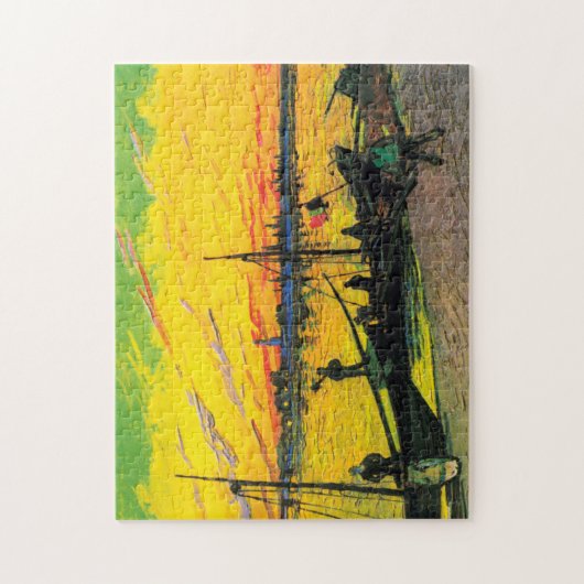 Steenkool (F437) Van Gogh Fine Art Legpuzzel (Verticaal)