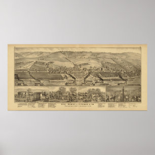 Steenkool in Davosburgh Poster