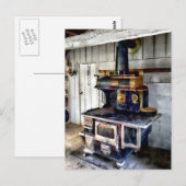 Steenkool in Kitchen Briefkaart (Voorkant / Achterkant)