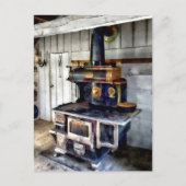 Steenkool in Kitchen Briefkaart (Voorkant)