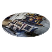 Steenkool in Kitchen Snijplank (Hoek)