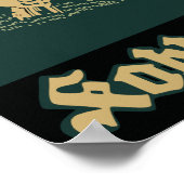 Steenkool is WW1 Duits Propaganda-Poster Poster (Hoek)