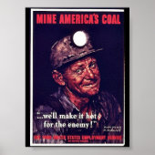 Steenkool van mijn Amerika Poster (Voorkant)