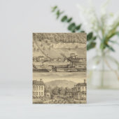 Steenkool van O'Neil and Company Briefkaart (Staand voorkant)