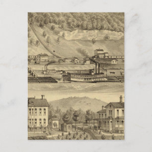 Steenkool van O'Neil and Company Briefkaart