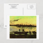 Steenkool, Vincent Van Gogh Briefkaart (Voorkant / Achterkant)