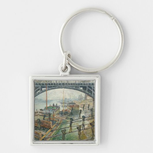 Steenkoolarbeiders, 1875 sleutelhanger (Voorkant)