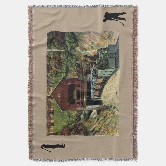 Steenkoolmijn Deken (Voorkant Verticaal)