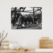 Steenkoolmijnen: 1910 poster (Keuken)