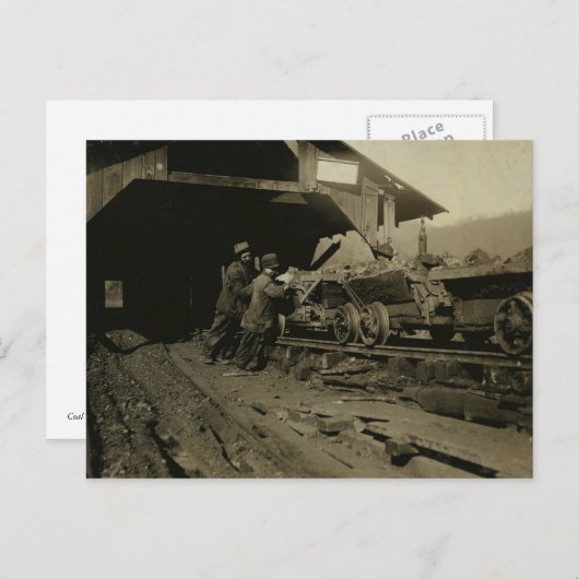 Steenkoolmijnen Briefkaart (Voorkant / Achterkant)