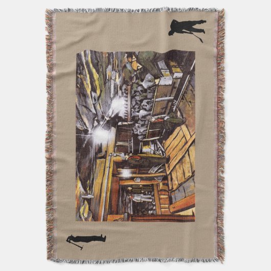 Steenkoolmijnen Deken (Voorkant Verticaal)