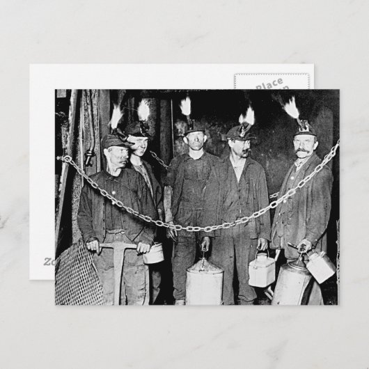 Steenkoolmijnen - Postkaart (Voorkant / Achterkant)