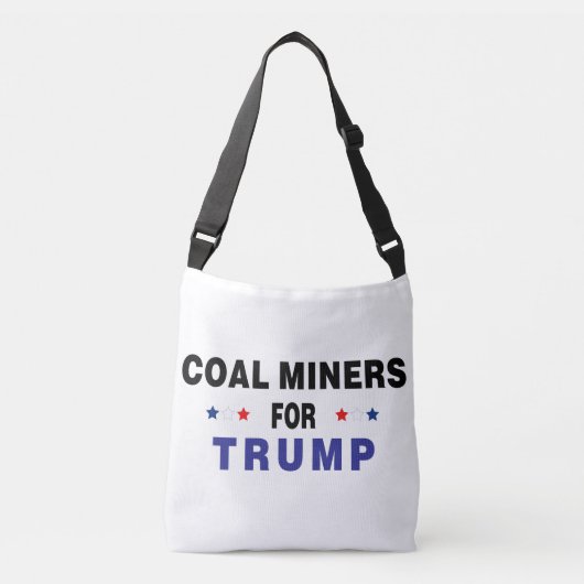 Steenkoolmijnen voor Trump Crossbody Tas (Voorkant)