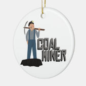 Steenkoolmijner Keramisch Ornament (Links)
