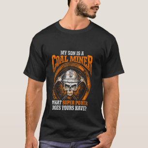 Steenkoolmijnwerker Funny Mining Mine Worker T-shirt