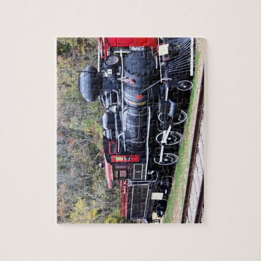 Steenkoolmotortrein Legpuzzel (Verticaal)