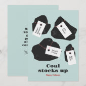Steenkoolpomp Feestdagenkaart (Voorkant / Achterkant)