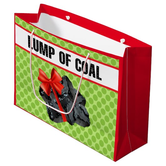 Steenkoolpomp Groot Cadeauzakje (Voorkant Gekanteld)