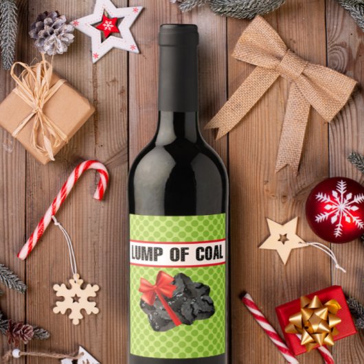 Steenkoolpomp Wijn Etiket