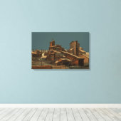 Steenkoolsteenkolenmijnbouw mijnbouwkunst canvas afdruk (Insitu (Houten vloer))